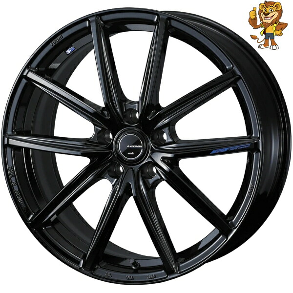 ホイールのみ1本 Weds LEONIS NAVIA 08 (PBK) 21インチ 8.0J PCD:114.3/5H インセット:39 レオニス ナヴィア 08|イエローライオン 店