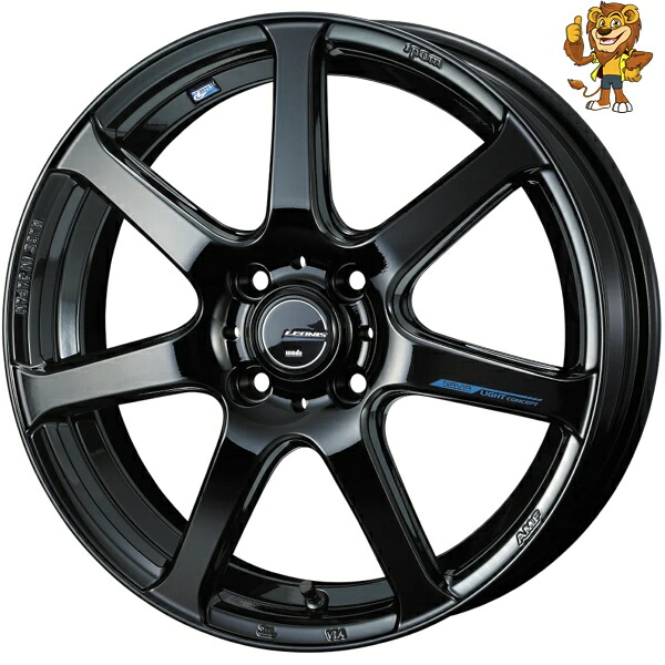ホイールのみ1本 Weds LEONIS NAVIA 07 (PBK) 16インチ 6.0J PCD:100/4H インセット:45 レオニス ナヴィア 07|イエローライオン 店