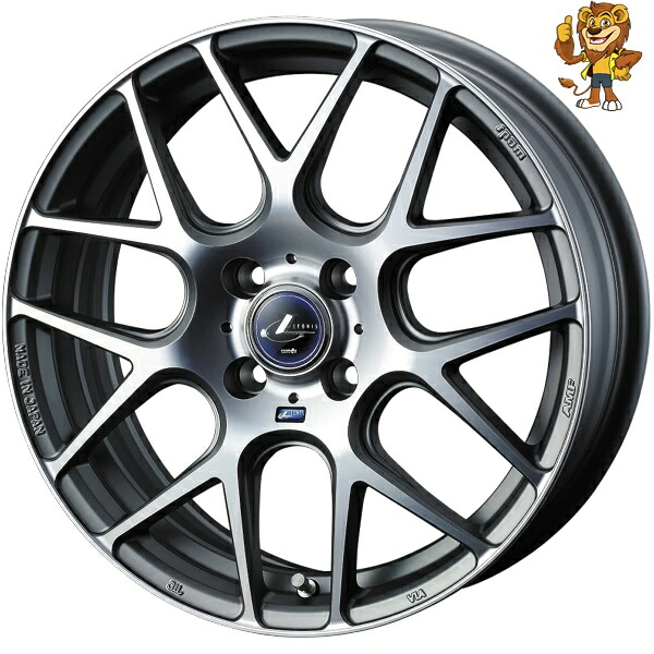 ホイール4本セット Weds LEONIS NAVIA 06 (MGMC) 17インチ 6.5J PCD:100/4H インセット:50 レオニス ナヴィア 06