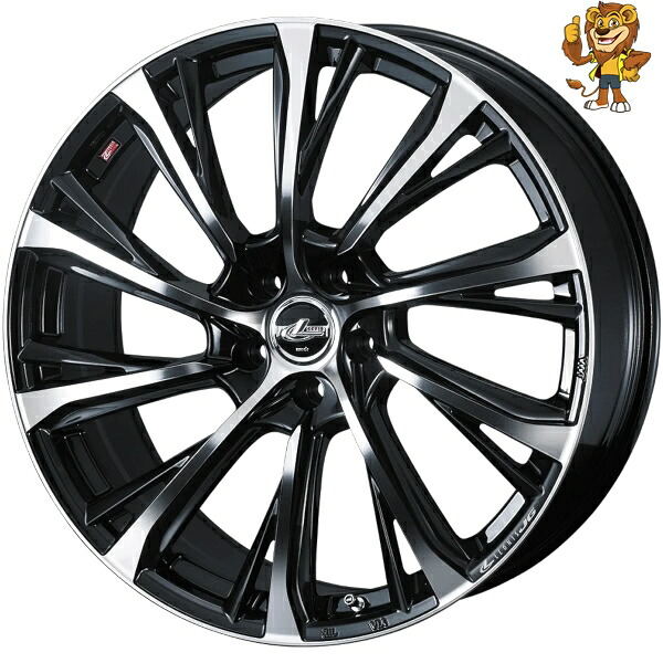 ホイールのみ1本 Weds LEONIS JG (PBMC) 21インチ 8.0J PCD:114.3/5H インセット:39 レオニス JG｜イエローライオン 店