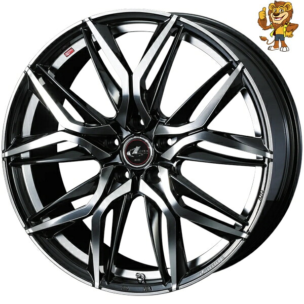 ホイール4本セット Weds LEONIS LM (PBMC) 15インチ 6.0J PCD:114.3/5H インセット:43 レオニス LM|イエローライオン 店