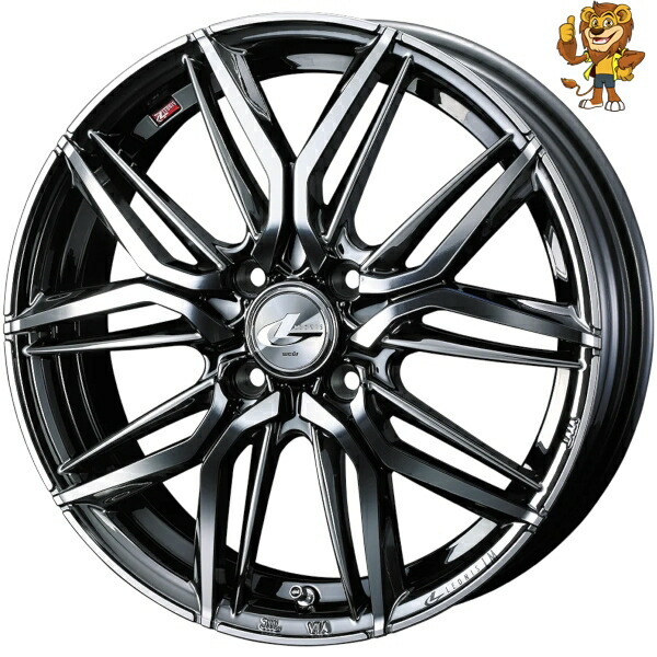 ホイール4本セット Weds LEONIS LM (BMCMC) 17インチ 6.5J PCD:100/4H インセット:50 レオニス LM