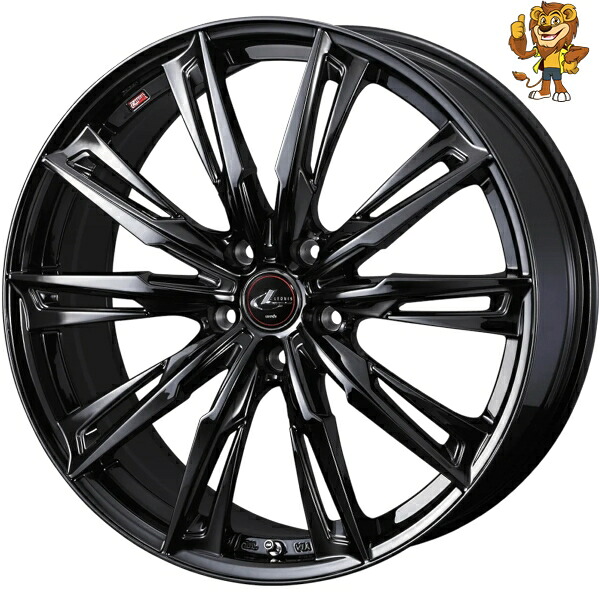 ホイールのみ1本 Weds LEONIS GX (H/BMC) 15インチ 4.5J PCD:100/4H インセット:45 レオニス GX|イエローライオン 店