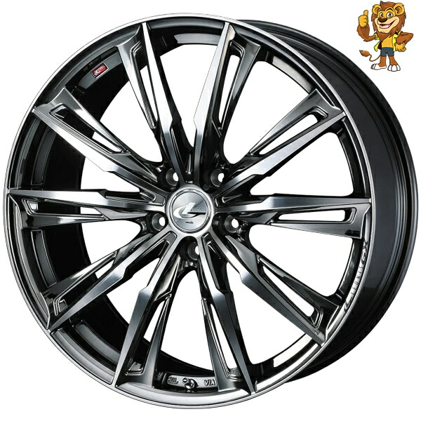 ホイールのみ1本 Weds LEONIS GX (BMCMC) 19インチ 7.5J PCD:114.3/5H インセット:53 レオニス GX｜イエローライオン 店