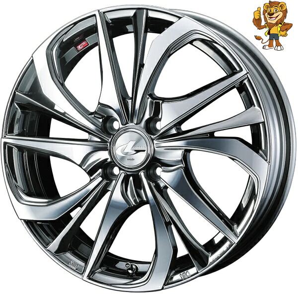 ホイールのみ1本 Weds LEONIS TE (BMCMC) 15インチ 4.5J PCD:100/4H インセット:45 レオニス TE|イエローライオン 店