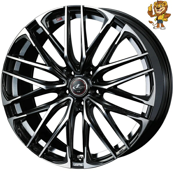 ホイール4本セット Weds LEONIS SK (PBMC) 15インチ 6.0J PCD:100/5H インセット:45 レオニス SK|イエローライオン 店