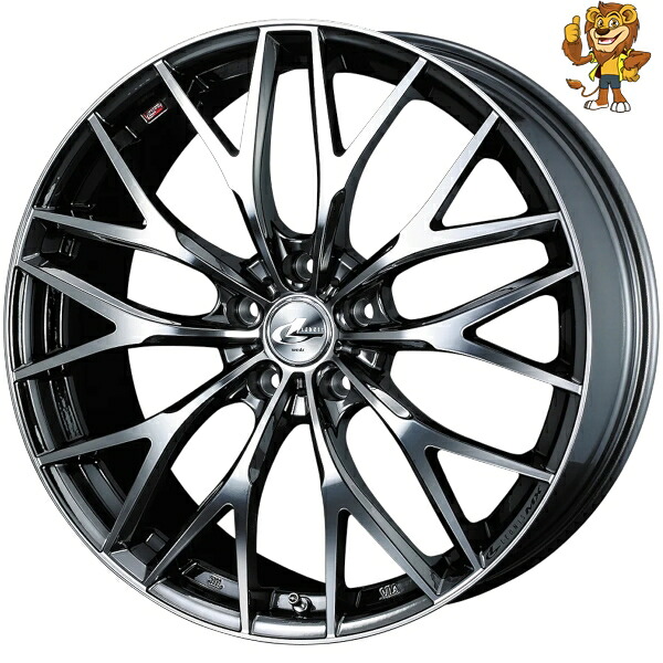 ホイール4本セット Weds LEONIS MX (BMCMC) 17インチ 6.5J PCD:114.3/5H インセット:53 レオニス MX