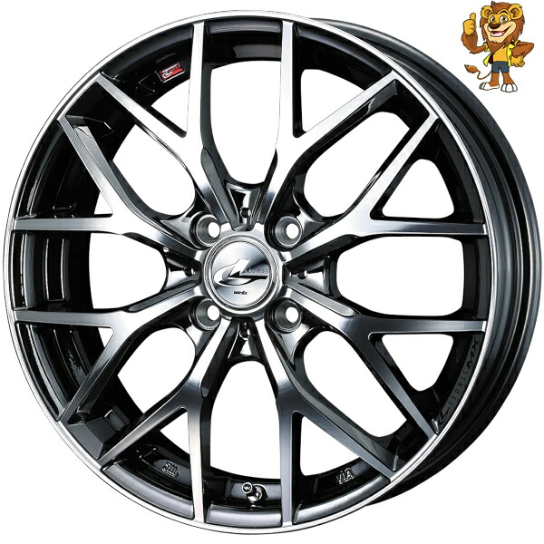 ホイール4本セット Weds LEONIS MX (BMCMC) 17インチ 6.5J PCD:100/4H インセット:50 レオニス MX