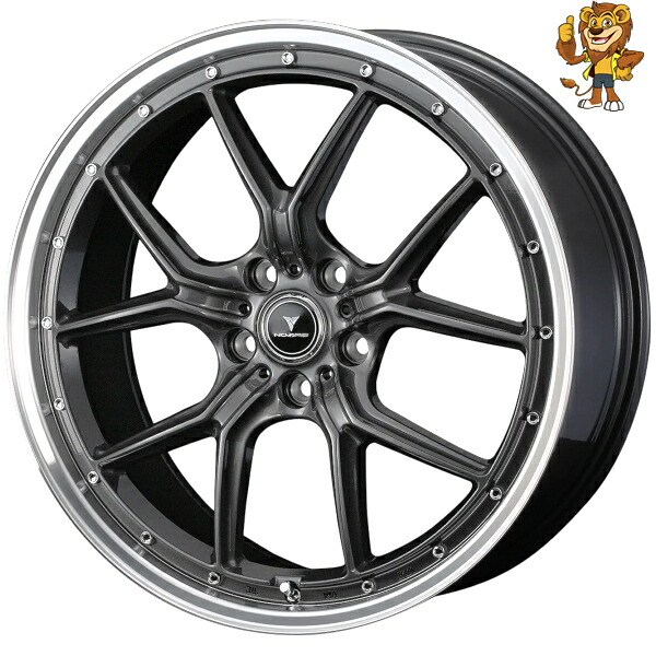 ホイール4本セット Weds NOVARIS ASSETE S1 (GMT/P) 18インチ 8.0J PCD:114.3/5H インセット:42 ノヴァリス アセット S1