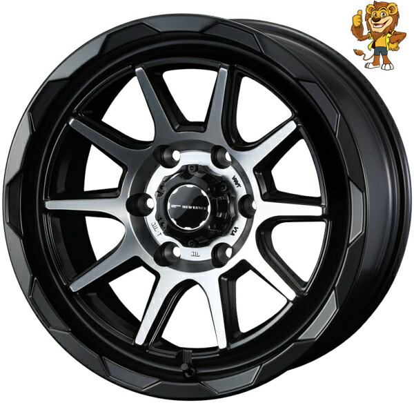 ホイール4本セット Weds MUDVANCE 06 (MBP) 15インチ 6.0J PCD:139.7/6H インセット:33 マッドヴァンス06|イエローライオン 店