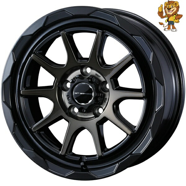 ホイールのみ1本 Weds MUDVANCE 06 (BPBR) 17インチ 7.0J PCD:114.3/5H インセット:40 マッドヴァンス06 19,671円