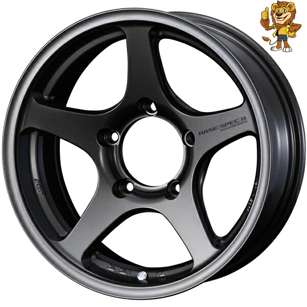 ホイール4本セット Weds HASE SPEC2 (EJ-BRONZE) 16インチ 5.5J PCD:139.7/5H インセット:0 ハセスペック2 【法人宛て発送限定】