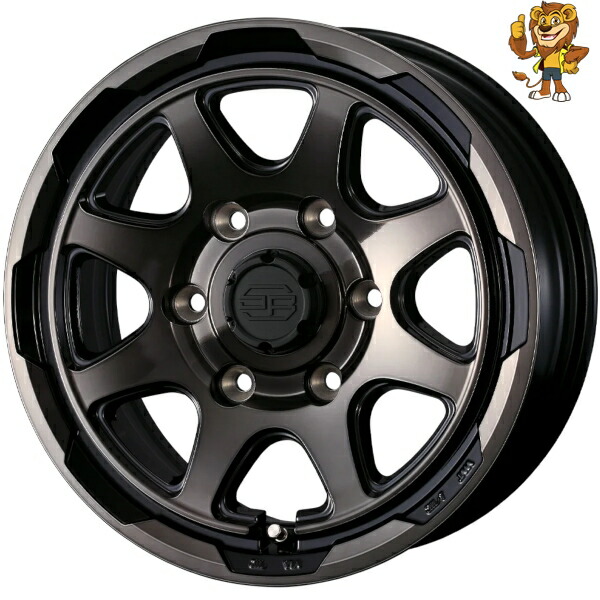 ホイール4本セット Weds STADTBERGE (BKP/BRO) 16インチ 6.5J PCD:139.7/6H インセット:38 スタットベルク 【法人宛て発送限定】|イエローライオン 店