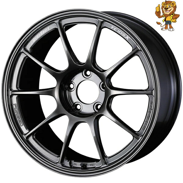 ホイールのみ1本 Weds WedsSport TC-105X FORGED (EJ-TI) 18インチ 10.5J PCD:114.3/5H インセット:25 ウェッズスポーツ TC-105X フォージド|イエローライオン 店