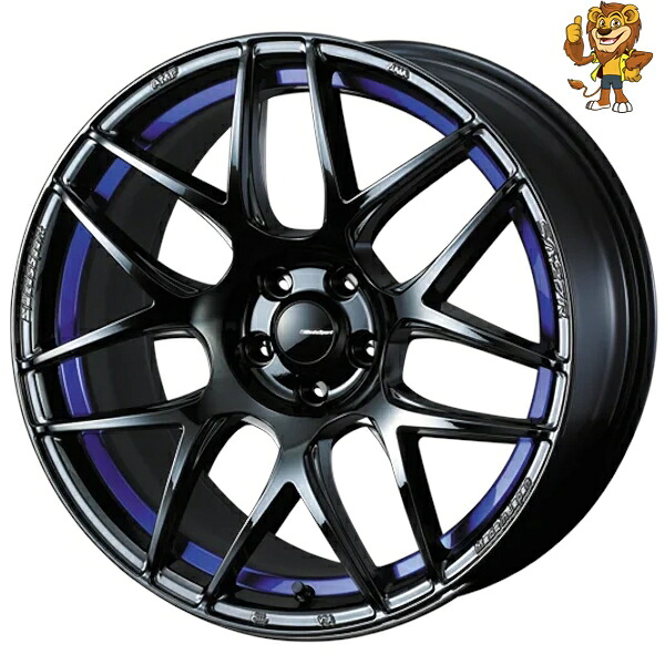 ホイール4本セット Weds WedsSport SA27R (BLC2) 18インチ 9.5J PCD:114.3/5H インセット:38 ウェッズスポーツ SA27R｜イエローライオン 店