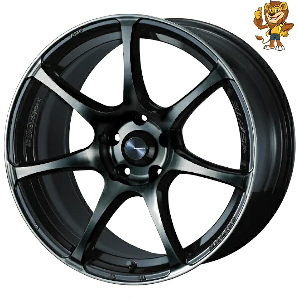ホイール4本セット Weds WedsSport SA75R (WBC) 18インチ 9.5J PCD:114.3/5H インセット:38 ウェッズスポーツ SA75R｜イエローライオン 店