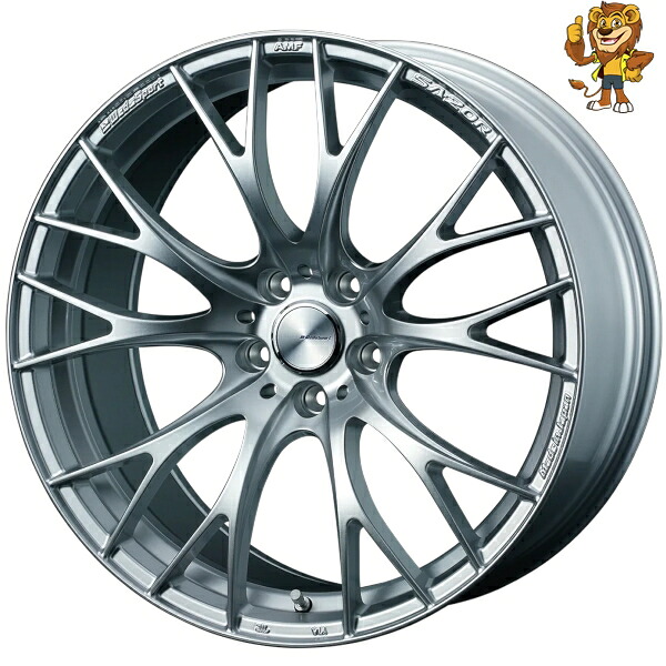 ホイール4本セット Weds WedsSport SA20R (SIL) 20インチ 8.5J PCD:114.3/5H インセット:45 ウェッズスポーツ SA20R