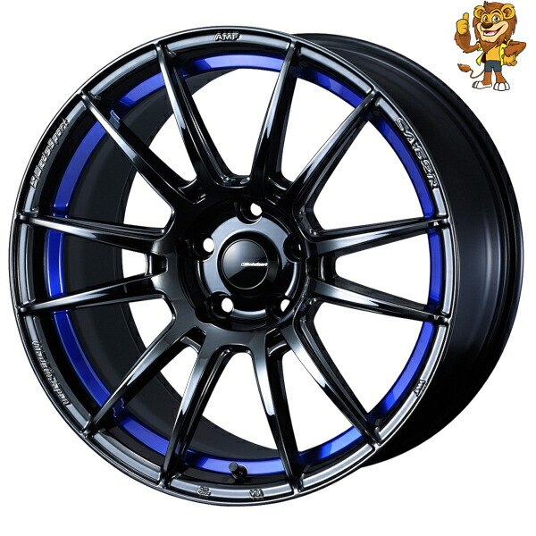 ホイールのみ1本 Weds WedsSport SA62R (BLC2) 17インチ 7.5J PCD:100/5H インセット:48 ウェッズスポーツ SA62R 29,342円