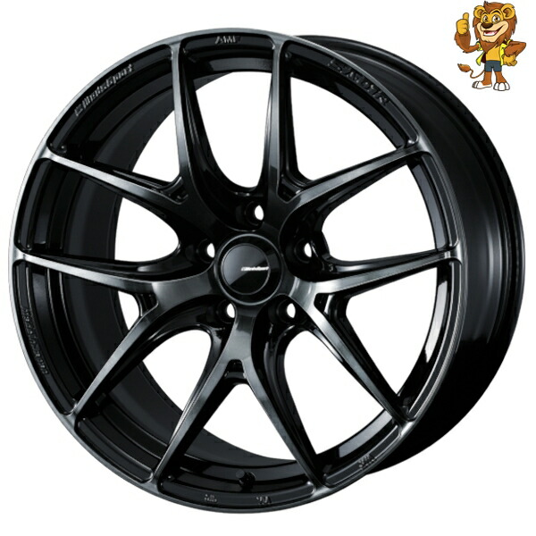 楽天市場】ホイール4本セット 17インチ 7J+53 5H-114.3 WedsSport SA 