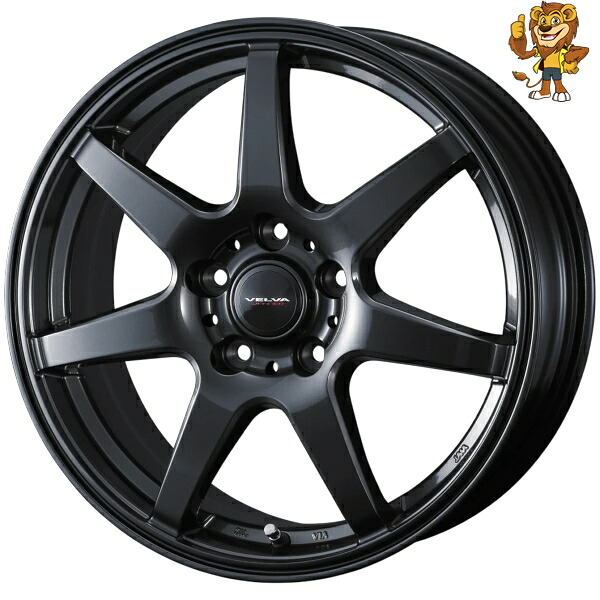 ホイールのみ1本 Weds VELVA WONDER (GMT) 18インチ 8.0J PCD:114.3/5H インセット:45 ヴェルヴァ ワンダー 【法人宛て発送限定】|イエローライオン 店