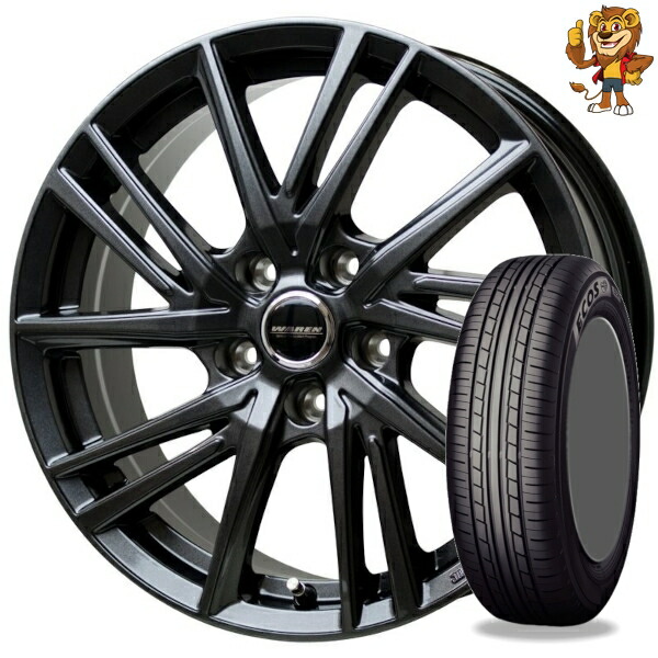 楽天市場】サマータイヤホイール4本セット 155/55R14 69V YOKOHAMA BluEarth-Es ES32 HOT STUFF WAREN  W06 14インチ 4.5J PCD100/4H インセット45 (GM) : イエローライオン 楽天市場店