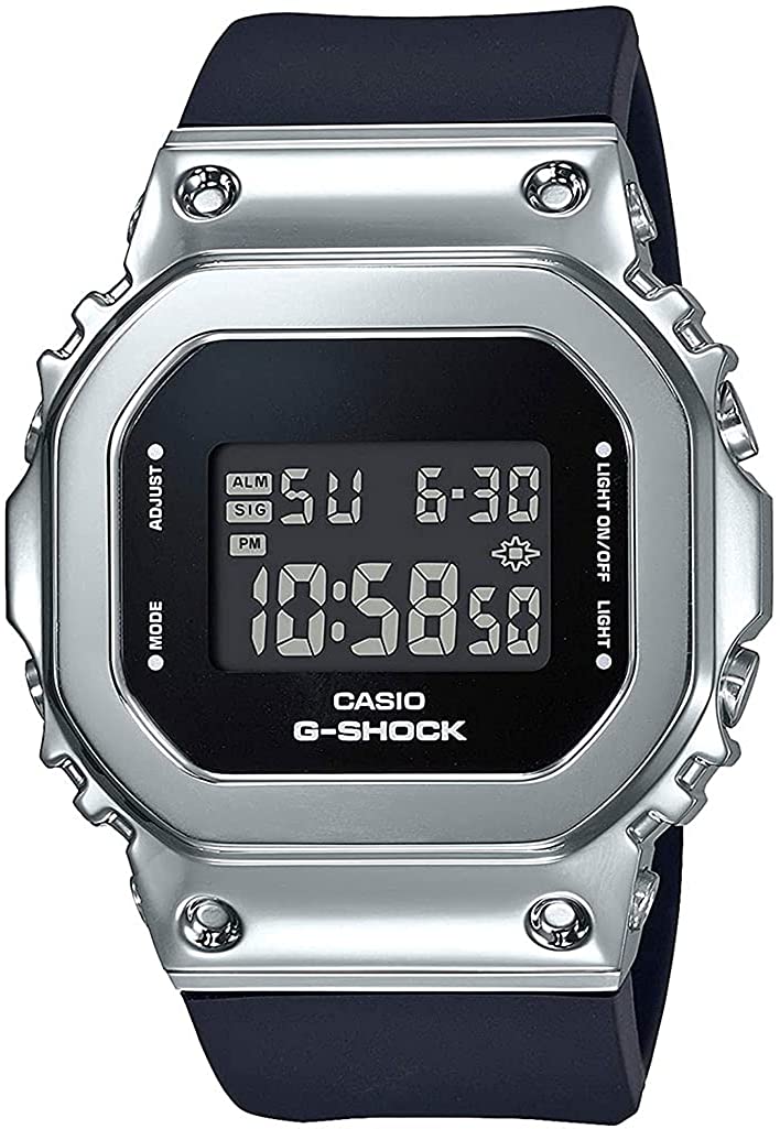 スモールG-SHOCK［電池新品］GM-S5600シルバー＆ブラック レディース 楽天市場】G-SHOCKジーショック (GM-S5600-1JF) カシオCASIOシリーズ/G
