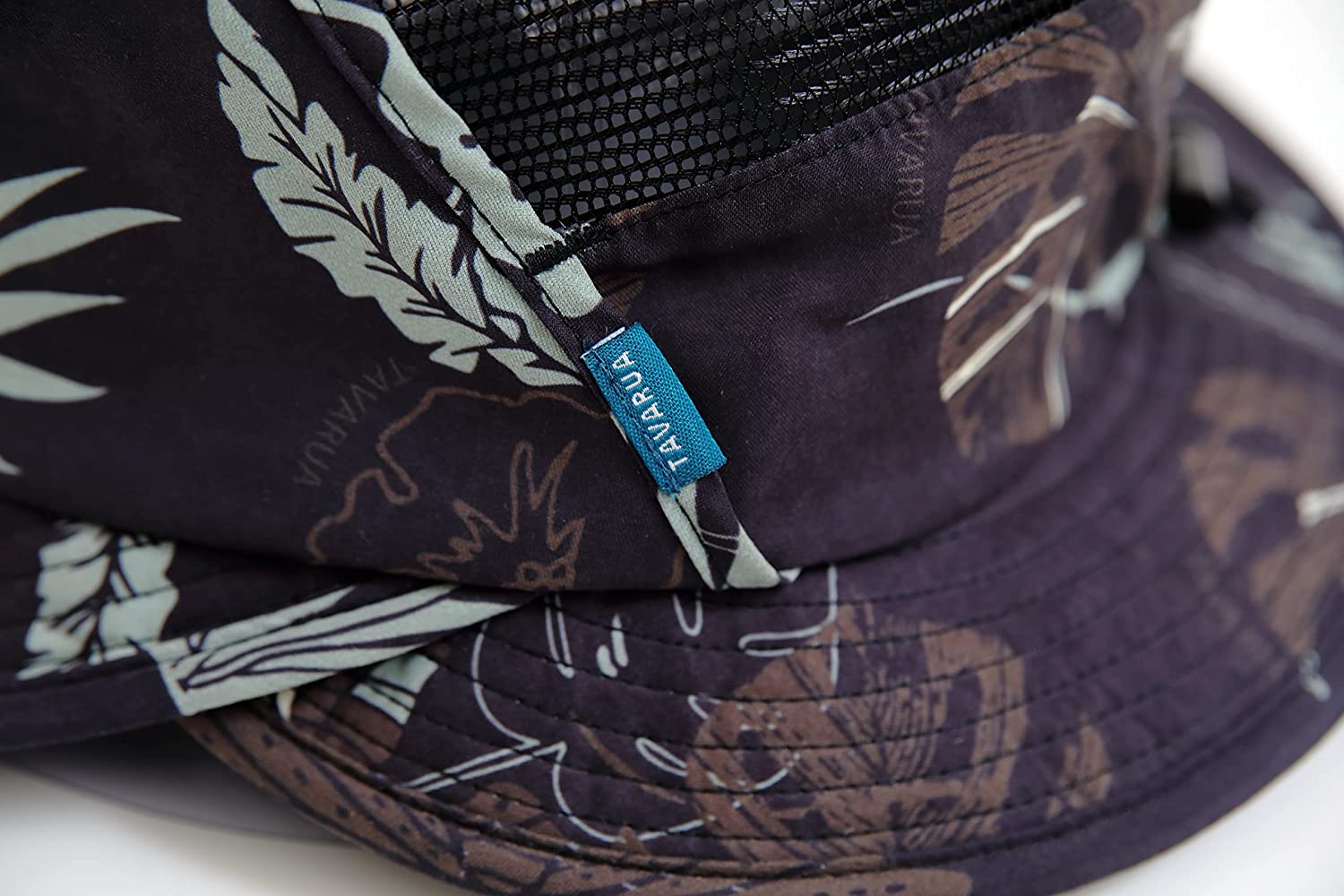 市場 タバルア Beanie Brim ドルフィン Surfhat Black 紐 Warm ツ Tavarua サイズ 大きい おすすめ Uvハットユニセックス Botanical タヴァルア ダブルブリム