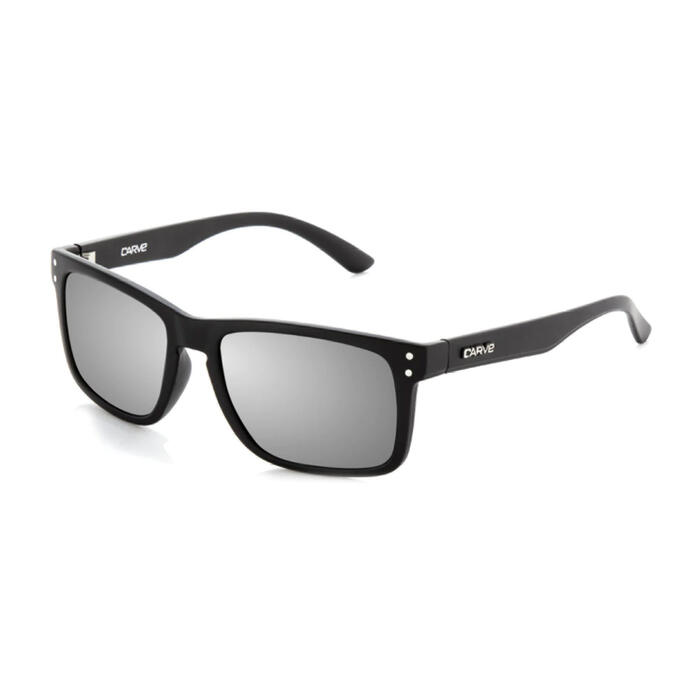 カーブ (CARVE) ゴブリン マットブラック/シルバー偏光 CARVE 1864-GOBLIN MATT BLACK/SILVER POLARIZED IRIDIUM　サーファー 便利/サングラス アイウェア SUNGLASS EYE WEARフィン FIN 便利 ローカル 初心者 事故タイム