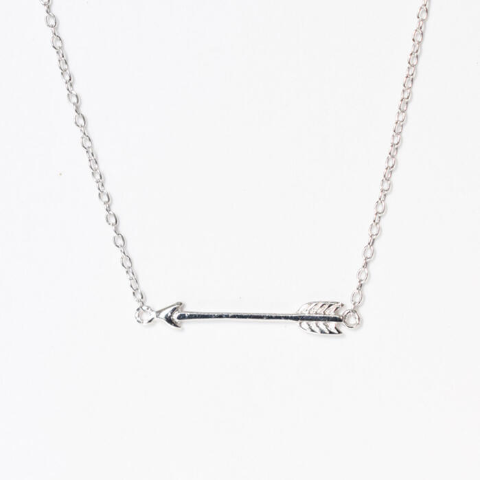 ハワイアンジュエリー(HAWAIIAN jewelry) シルバーメッキキュートアローネックレス/シルバー SG8631 Cute Arrow Neckless Silver クルーザー オリンピック カーバー クール 選び方 難易度 種類 限定 レア 今だけ プレミア クーポンポイント増量送料無料タイムセールダウン