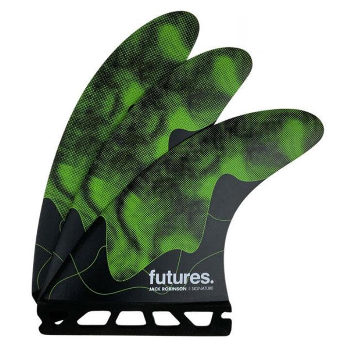 フューチャーズフィンシステム(FUTURES FINS)ジャックロビンソン3本セットミディアムRTM HEX JACK ROBINSON JACK ROBINSON MEDIUM GREEN　フィン修理のフューチャーウェットスーツ 夏 冬 いつから バンド サポーター パンツ 防寒 防水 保温 ネック おすすめ 起 ロボ Mサイズ