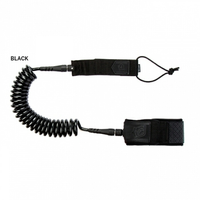 クリエーチャークリエイチャーズオブレジャー (CREATURES OF LEISURE) サップ10'(303cm)コイルリーシュコード膝ニー 10 COILED KNEE LEASHCORDS SUP　絡みにくいパワーコード つけ方 長さ 選び方 ショートボードキャンプスノーピークノースフェイスパタゴニアクーポンポイン