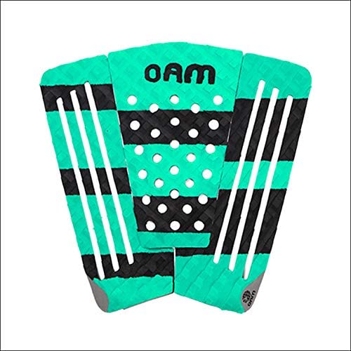 オンアミッションオーエーエム (OAM on a mission) ベントデッキパッドショートボード用 OAM TRACTION PADS BENT DECKPAD/ブラック デッキパッチDECK PATCH　千葉 関西 自作 選び方 プロamazon 自作 結び方 パッド 積み方 INNO 長さ お店 取り外し ダブル飛行機