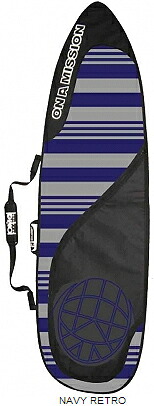 \"オンアミッション オーエーエム (OAM) 6\u00276\""(198糎) 捉え所の無い入れもの DAYMISSION BOARDBAG デイミッションHARD CASE/NAVYRETROネイビーレトロ\""/サーフ 波乗り サー毛皮 SURFIN SURF SURFER 助けになる"