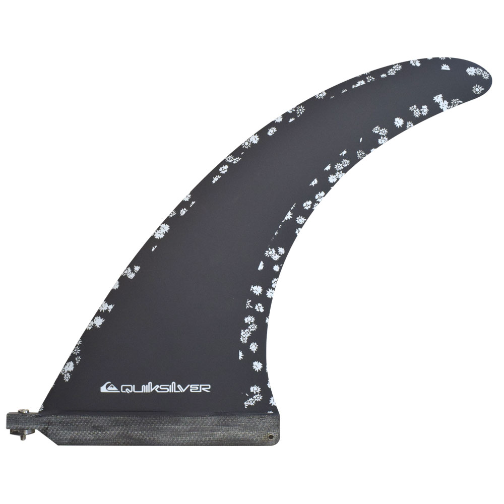 クイックシルバー (QUIKSILVER) シングルフィンロングボード用/ブラック QS SINGLE FIN 10 BLACK おすすめ ショート ロング 激安 ワックス 選び方 長さ 寿命 FCS 代用 フロント 貼り方 剥がし方 アストロ ダカイン野球 帽子 つば付き おすす|イエローマーケットサーフィン