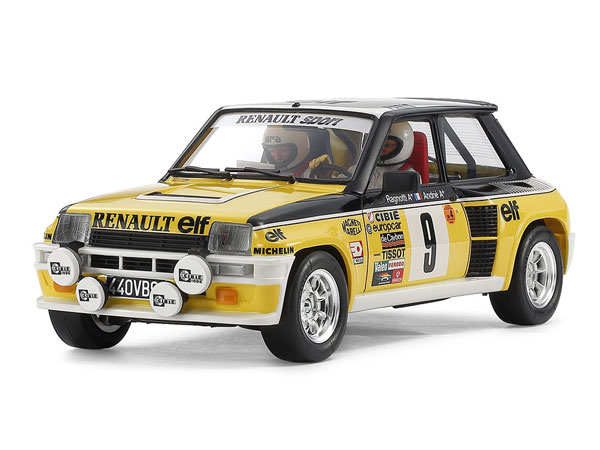 1/24 RENAULT　プラモデル完成品　ラリーカー 4950344081493.jpg