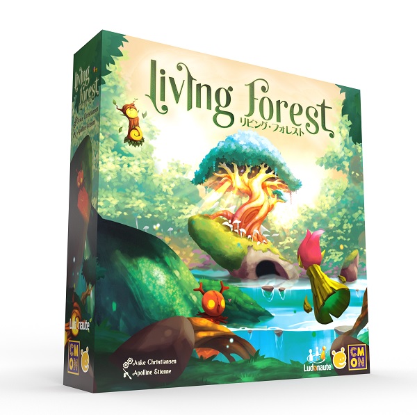 Living Forest & Kodama ボードゲーム セット 日本語 超すげぇんすよ 新要素コダマ！ ゴールテープの信用 底だな