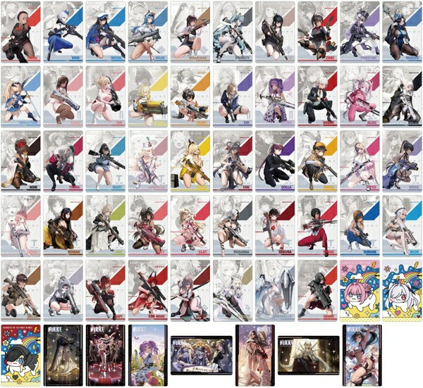 楽天市場】勝利の女神：NIKKE ガンガールメタルカードコレクションVol