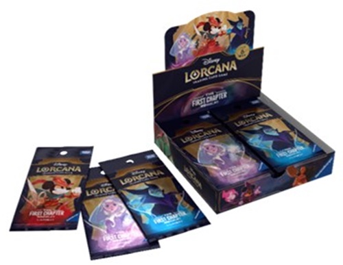 [予約：5/末＊再生産]ディズニー・ロルカナ・TCG 日本語版 ブースターパック THE FIRST CHAPTER 物語のはじまり 16パック入BOX
