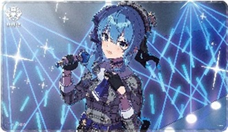 ウルトラプロ hololive OFFICIAL CARD GAME スティッチドプレイマット「星街すいせい」[ULP21-0000914-2]