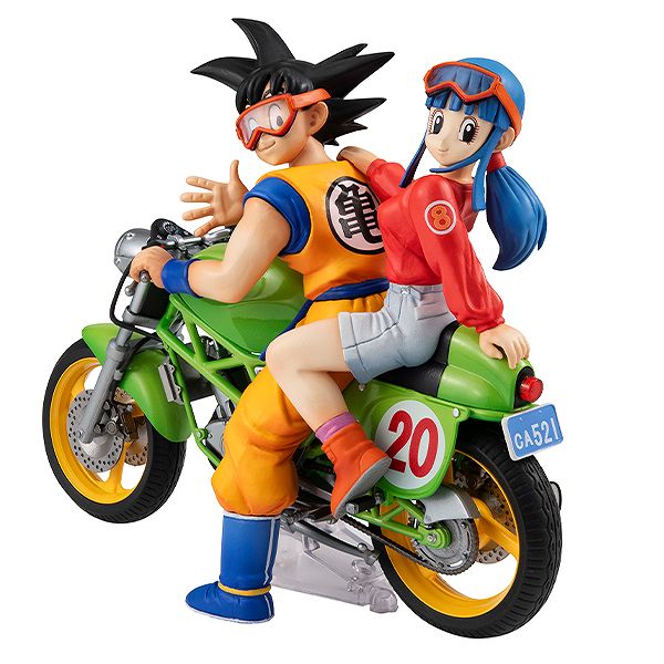 【10月予約】 デスクトップリアルマッコイ『ドラゴンボールZ』05 孫悟空＆チチ -限定復刻仕様版-　塗装済み完成品〔メガハウス〕（260403予約開始）