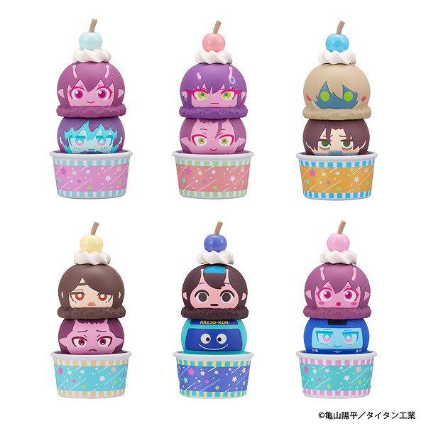 【10月予約】 つみちぇん 銀河特急 ミルキー☆サブウェイ(6個入りBOX)　塗装済み完成品〔メガハウス〕（260403予約開始）
