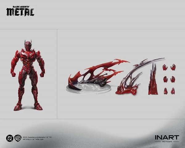 【9月予約】 INART Action『ダークナイツ：メタル』バットマン：ザ・レッド・デス アクションフィギュア〔INART〕（260224予約開始）