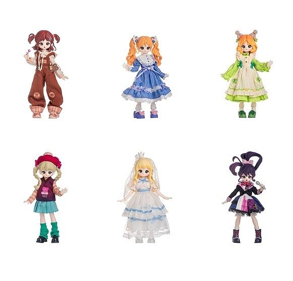 【5月予約】 SIMONTOYS x Normal Puppy パッピーのカラフルクローゼットシリーズ トレーディングドール(6個入りBOX)　塗装済み完成品〔SIMONTOYS〕（260411予約開始）