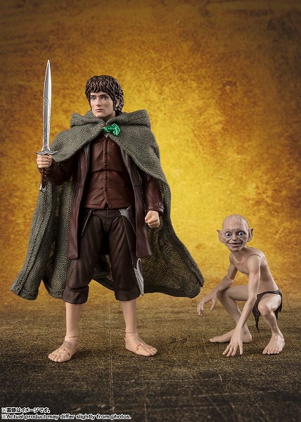 S.H.Figuarts フロド・バギンズ＆ゴラム（ロード・オブ・ザ・リング）　塗装済み完成品〔BANDAI SPIRITS〕（241118予約開始）画像