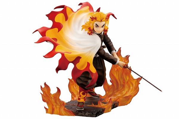 楽天市場 Artfx J 鬼滅の刃 煉獄杏寿郎 1 8 完成品フィギュア コトブキヤ １１月予約 あみあみ 楽天市場店