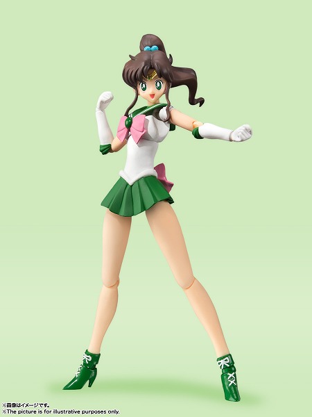 S.H.Figuarts セーラージュピター -Animation Color Edition-　塗装済み完成品〔BANDAI SPIRITS〕（230901予約開始）