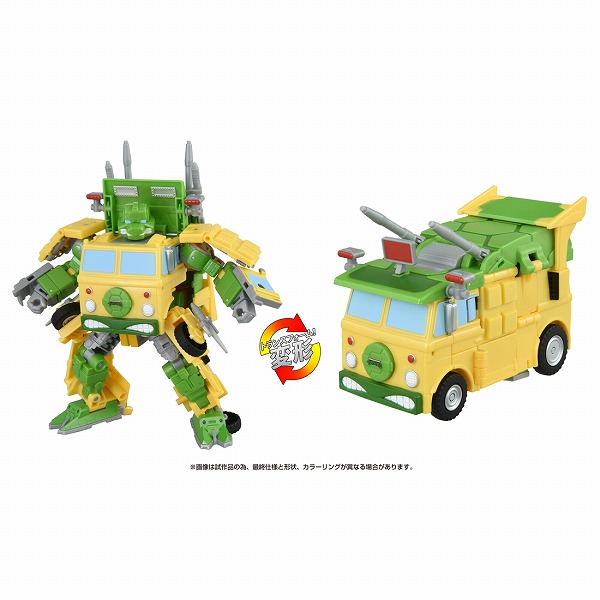 ニンジャタートルズ パーティーワロップ　塗装済み完成品〔タカラトミー〕（241011予約開始）