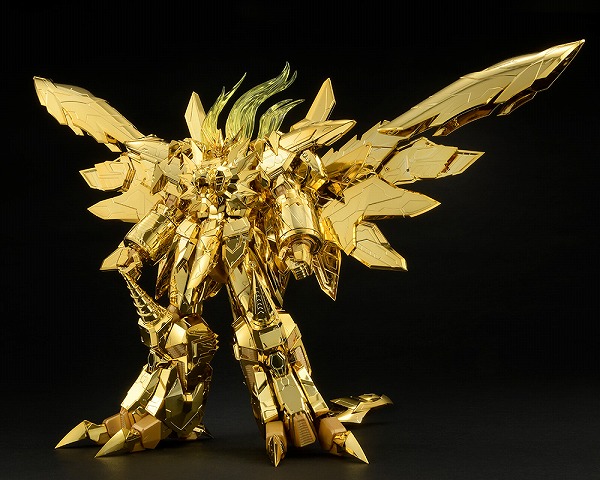 『勇者王ガオガイガーFINAL』AMAKUNITECH ジェネシックガオガイガー 金色の破壊神Ver.　プラモデル〔コトブキヤ〕（241212予約開始）画像