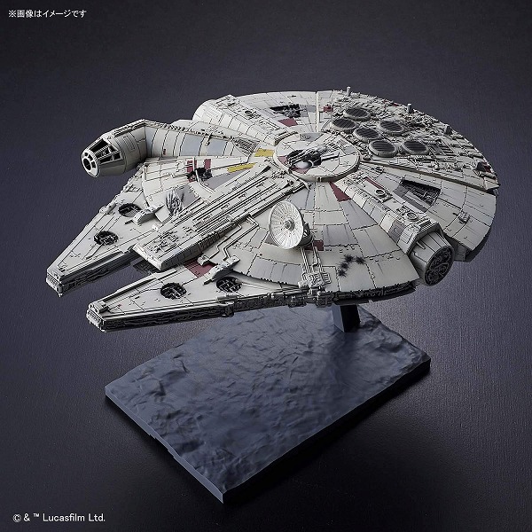 1/144 ミレニアム・ファルコン(スター・ウォーズ／スカイウォーカーの夜明け)　プラモデル〔BANDAI SPIRITS〕画像