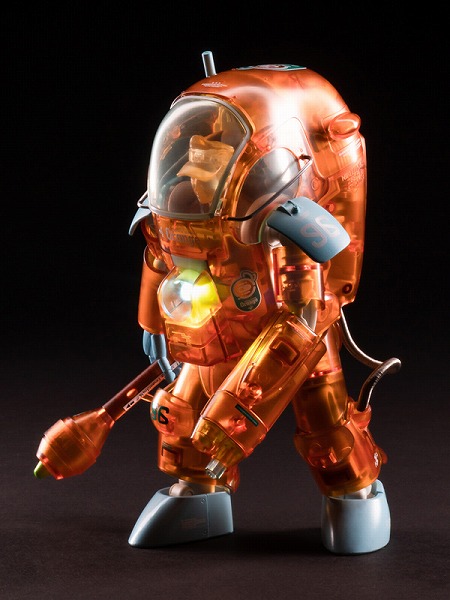 マシーネンクリーガー・グスタフクリアーオレンジ1/16塗装済み完成品〔ウェーブ〕
